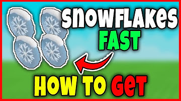 How to GET SNOWFLAKES FAST in SOLS RNG - SNOWFLAKES BEST METHOD Roblox