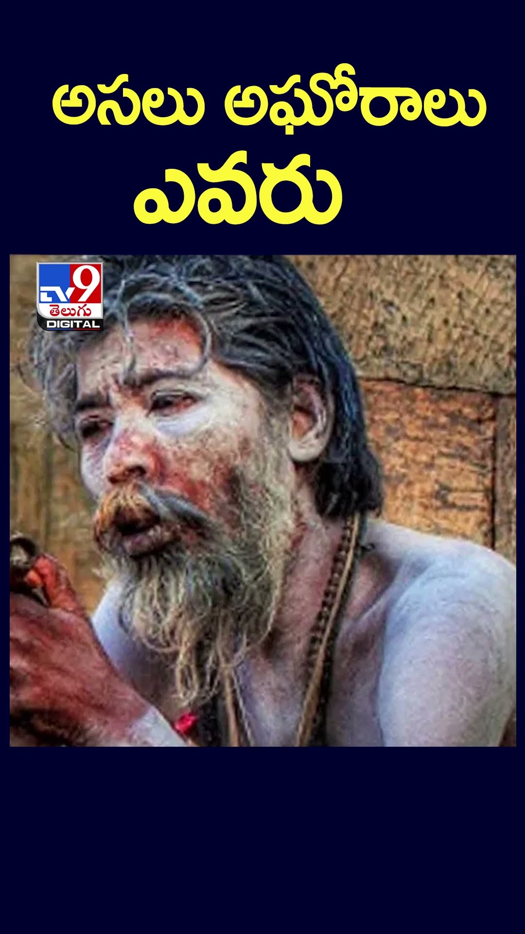 అసలు అఘోరాలు ఎవరు ? | Aghora -TV9
