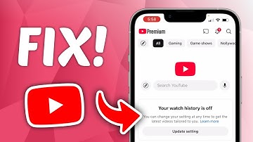 How to FIX Your Watch history is off on YouTube