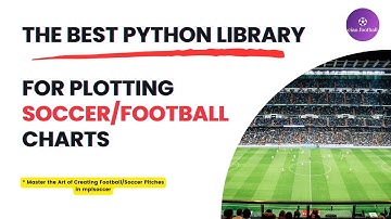 Mplsoccer Python Library For Football Charts | Create Football/Soccer Plots/Charts with mplsoccer