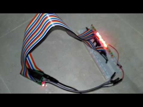DIY STC89C52 Microcontroller Programming LED 51單片機流水燈