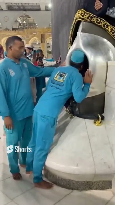Hajre Aswad Kaaba 💚🕋💖 #hajreaswad #makkah #macca #trendingshorts #reels #tiktok #shortsfeed #shorts