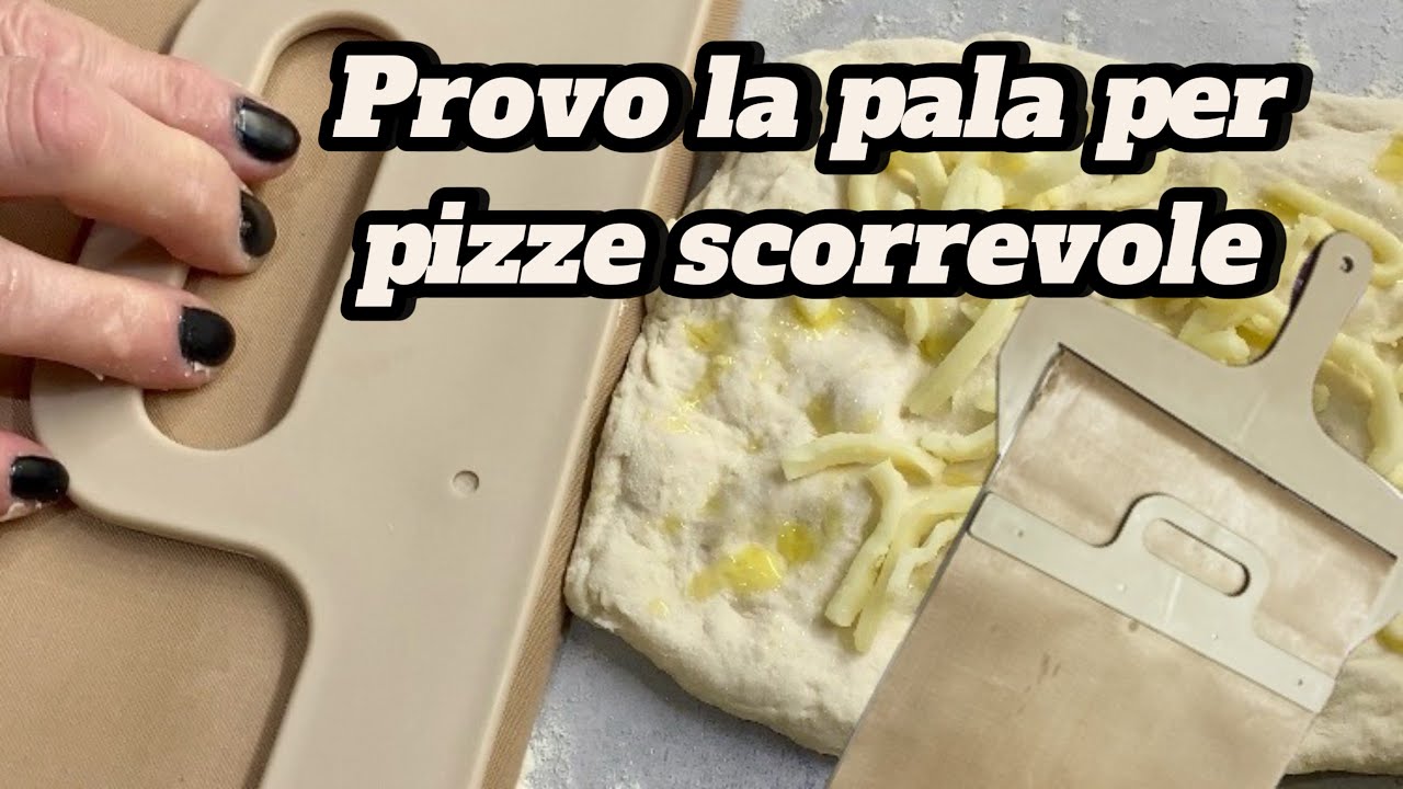 Provo la pala per pizza scorrevole…una vera scoperta!!Niente più pizze  rovinate!! 