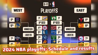 2024 NBA playoffs: Schedule and results