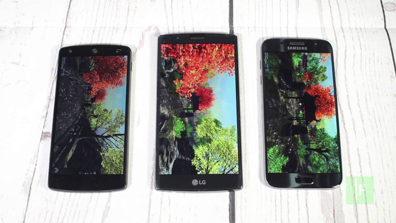 nexus 5 vs lg g4 vs galaxy s7 antutu 6 youtube