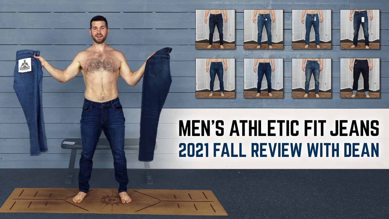 Men's Athletic Fit Jeans 2021 Fall Review With Dean 