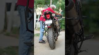 Dad rides Thala Ajith's Bike |  Dad's Life