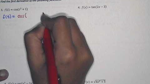 AP Calculus AB Section 4.1 Day 1 Video