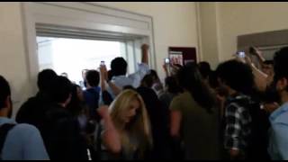 İstanbul Üniversitesinde Fatih B. B. Mustafa Demire Fahri Doktora Protestosu