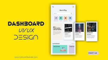 04(A) - Modern Dashboard UI Design Android Studio Tutorial - Cardview in Android Studio