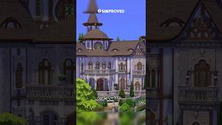 🐦‍⬛RAVENWOOD MANOR🪦 in The #sims4 Life and Death part 1 #sims #sims4house  #sims4builds