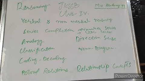 JKSSB CLASS 4TH,REASONING (NUMBER SERIES)