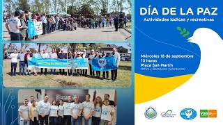 Ruta de la Paz SANTA FE 2024 - “Argentina construye Paz” junto a sus 23 provincias