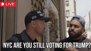 Street interviews spark HEATED debates among NEW YORKERS