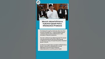 GUS NUR BEBAS! Ternyata Ini Alasan Prabowo Bebaskan Musuh Jokowi, Rezim Kriminalisasi Runtuh?