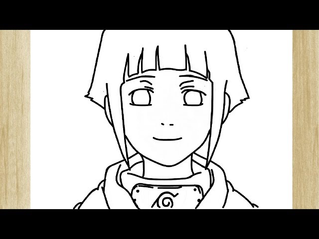 Como dibujar a Hinata Hyuga (Shippuden) paso a paso  Como dibujar a  naruto, Pasos para dibujar anime, Como dibujar anime facil