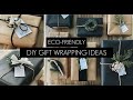WRAP WITH ME | DIY Gift Wrapping Ideas For Christmas [that are eco-friendly!]