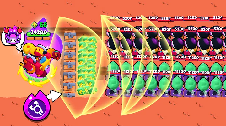 OP MEG's HYPERCHARGE BROKEN 999 NOOBS MEEPLE, OLLIE 💀 Brawl Stars 2024 Funny Moments, Fails ep.1606