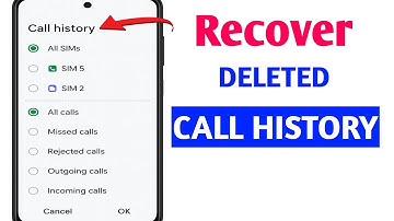 How to Recover Deleted Call History from Android 2025
