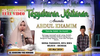 Hj. KHARISMA YOGI NOVIANA ( Madiun ) Khitanan  Ananda 'ABDUL  KHAMIM  Putra Bp Subeki & Ibu Suyanti