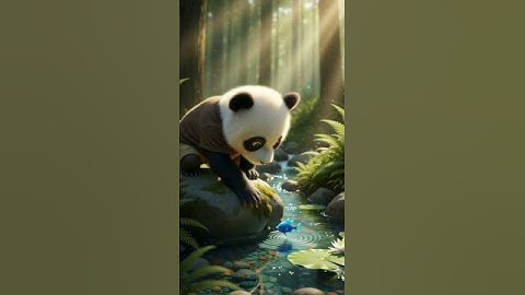 masoom panda ka fav tree kia cut 🥺 #shortvideo #trending