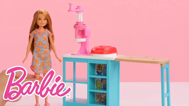 @Barbie | Unboxing Fun with Stacie Breakfast Plays...