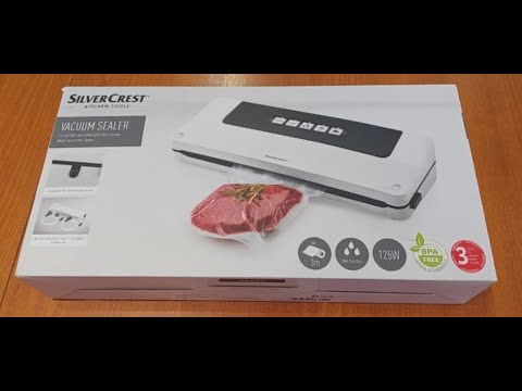 SilverCrest Vákumos fóliahegesztő gép - Tartsuk frissen az élelmiszereinket
