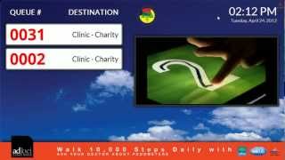 eKlinikHIS Cloud Queue Display.avi