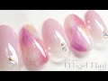 【時短】ピンク系ニュアンスネイルアート♡PINK NUANCE NAIL ART