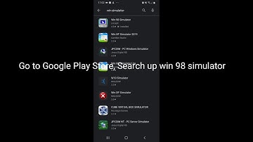 How To Get Windows 98 On Android Phones!