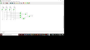 Simulación Circuito Lógico - Ejemplo luz semáforo verde