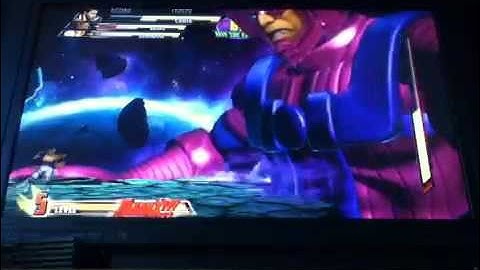 MvC3- Chris vs Galactus