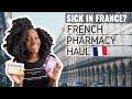 French Pharmacy Haul | What to Buy When You're Sick in France