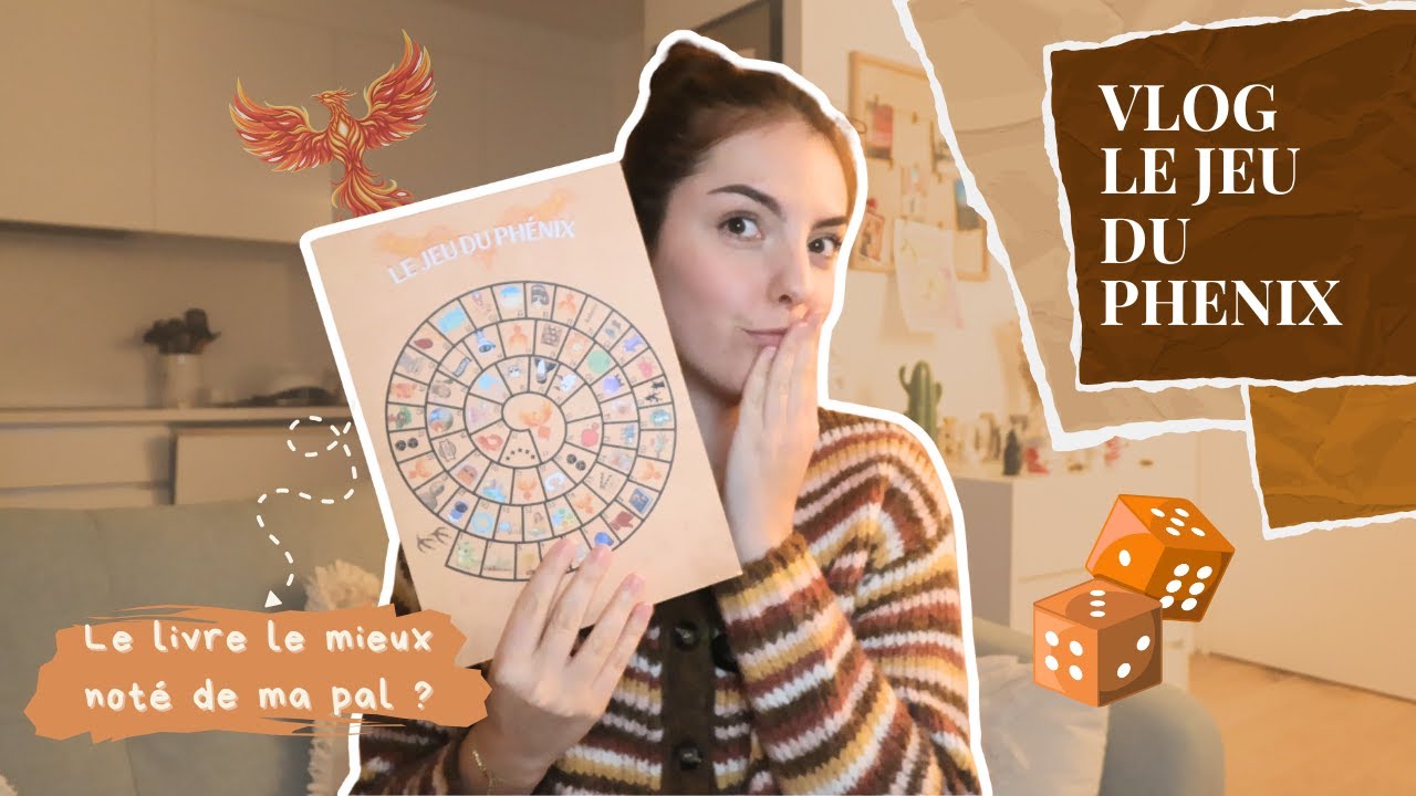🐦‍🔥VLOG JEU DU PHENIX #1 - Je découvre le livre le mieux noté de ma PAL