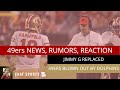 49ers News & Rumors After Loss To Dolphins: Jimmy Garoppolo Benched For CJ Beathard, QB Controversy?