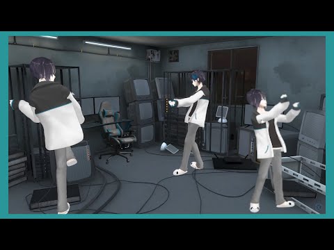 罰ゲームで「一人野球」をする黛灰【にじさんじ切り抜き】