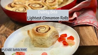 The Lightest Cinnamon Rolls