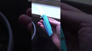 Holt Bladeworks Specter  Custom finish, anodizing, hand satin clip