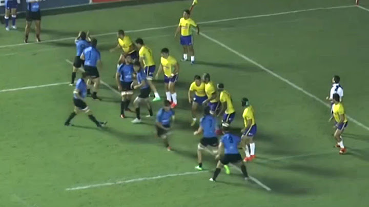 TOP TRIES, TACKLES and CELEBRATIONS | Brazil v Uruguay