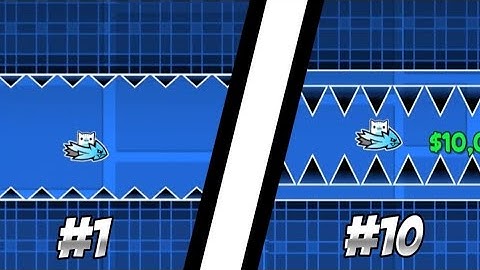 Can I Beat All 10 Levels of SHIP in Geometry Dash?