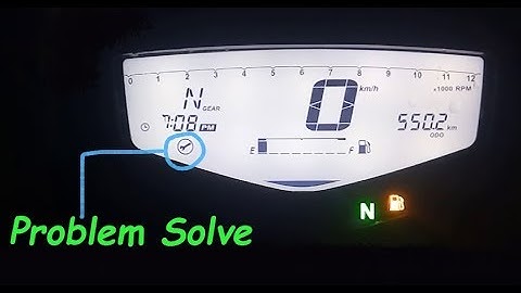 How to off | Service reminder on | APACHE RTR 200 2018