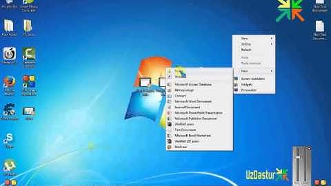 NEW FOLDER Yangi papka bilan ishlash