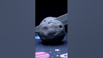 Oddly Satisfying Playdough Asteroid Slice! 🚀 #ai #relaxing #aiart #crystals #aiasmr #asmrsound #asmr