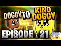 ZOMG doggy to king doggy *upgrading* (day 21) | bubble gum simulator