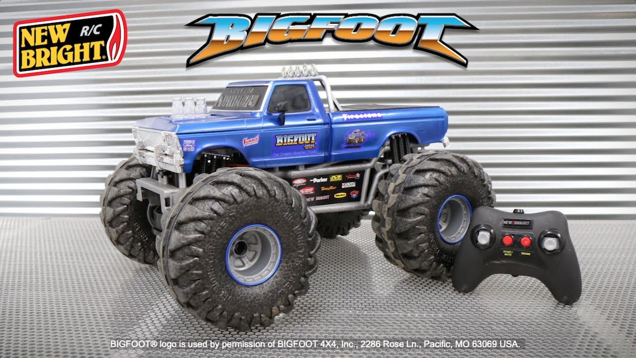 RC TECNIC Voiture Télécommandée 4x4 RC Bigfoot Rock Crawler 1:14