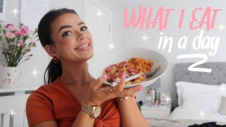 WHAT I EAT IN A DAY! (in lockdown)