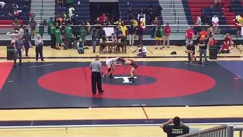 Jesse Conley, sectional finals match