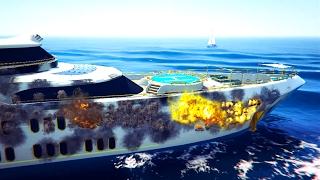 GTA V - Can you DESTROY $8000000 YACHT