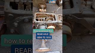 #shorts #rear #axle #TS 1610 #oil seal.how to remove rear axle
