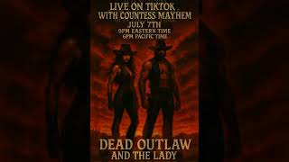 Join Us On TikTok Live With Countess Mayhem 9pm Eastern/6pm Pacific Time